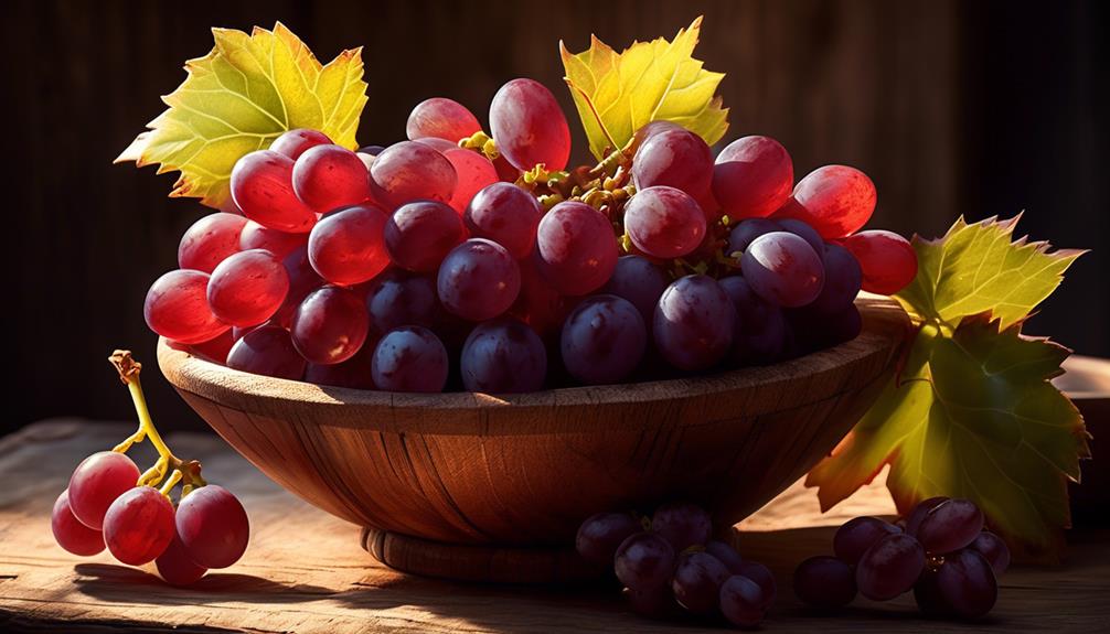 beneficios de las uvas rojas