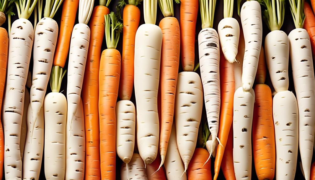 beneficios de zanahorias blancas