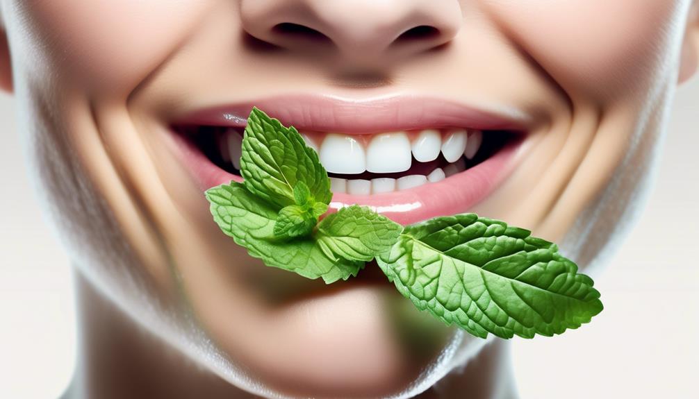 freshens breath and improves oral health